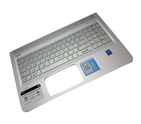 HP 812692-051, Underhölje + tangentbord, Fransk, Tangentbord med bakgrundsbelysning, HP, Envy 15t-ae100