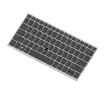 HP L13697-051, Näppäimistö, ranska, Taustavalaistu näppäimistö, HP, EliteBook 830 G5, EliteBook 836 G5