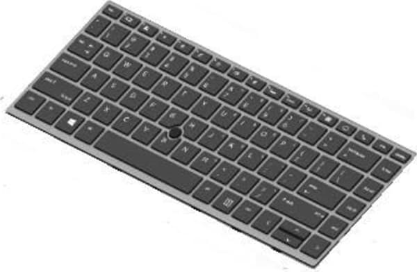 HP - Erstatningstastatur for bærbar PC - bakbelysning - Finsk - for EliteBook 745 G5, 745 G6, 840 G5, 840 G6; Mobile Thin Client mt44
