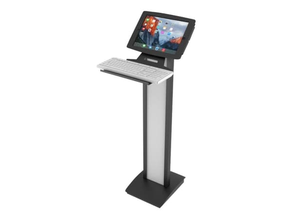 Compulocks Universal Keyboard Tray for Enclosure - Asennuskomponentit (näppäimistötarjotin) - musta - asennusliitäntä: 100 x 100 mm - seinäasennettav