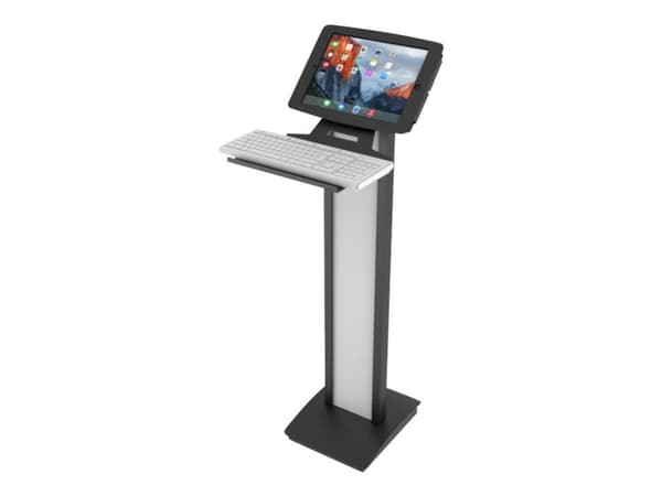 Compulocks Universal Keyboard Tray for Enclosure - Asennuskomponentit (näppäimistötarjotin) - musta - asennusliitäntä: 100 x 100 mm - seinäasennettav