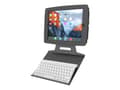 Pikkukuva 5 / 5: Compulocks Universal Keyboard Tray for Enclosure - Asennuskomponentit (näppäimistötarjotin) - musta - asennusliitäntä: 100 x 100 mm - seinäasennettav