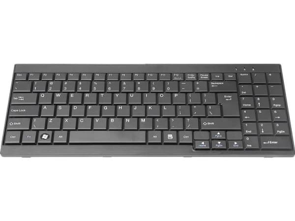DIGITUS DS-72000US - Tastatur - USA - svart