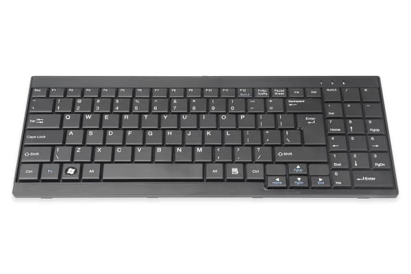 DIGITUS DS-72000US - Tastatur - USA - svart