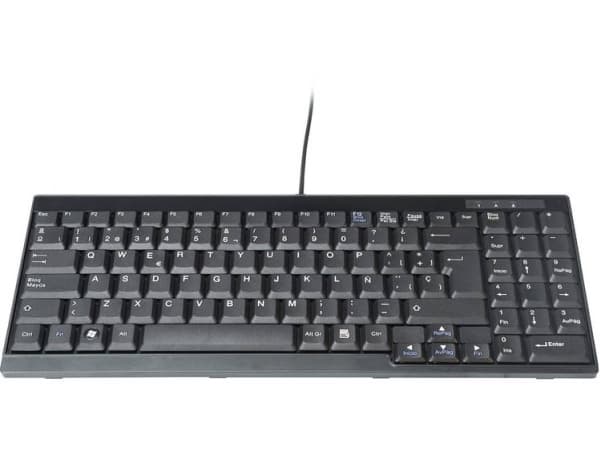 DIGITUS DS-72000ES - Tangentbord - QWERTY - spansk - svart - för Professional DS-72210, DS-72211
