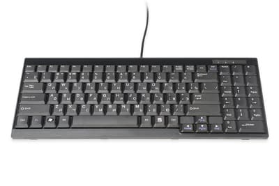 Digitus DS-72000RU KVM-tastatur Sort Russisk