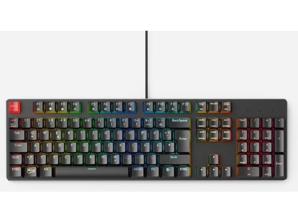 Glorious GMMK Full Size ISO - Customized - Tangentbord - bakgrundsbelysning - USB