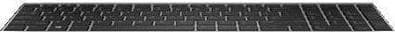 HP - Ersättningstangentbord och -siffersats för bärbar dator - med pekpinne, ClickPad - bakgrundsbelyst - tysk - för ProBook 640 G5 Notebook, 650 G4