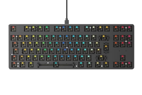 Glorious PC Gaming Race The Glorious GMMK-TKL, Täysikokoinen (100 %), USB, RGB LED, Musta