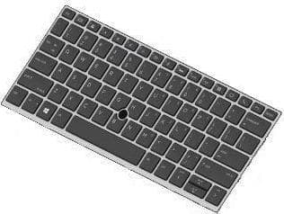 HP DualPoint - Erstatningstastatur for bærbar PC - bakbelysning - Norsk - for EliteBook 830 G5 Notebook, 830 G6 Notebook