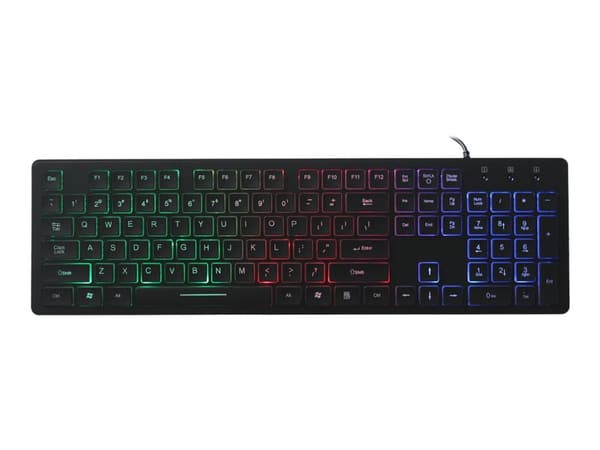 ART AK-20 SLIM - Tastatur - bakbelysning - USB