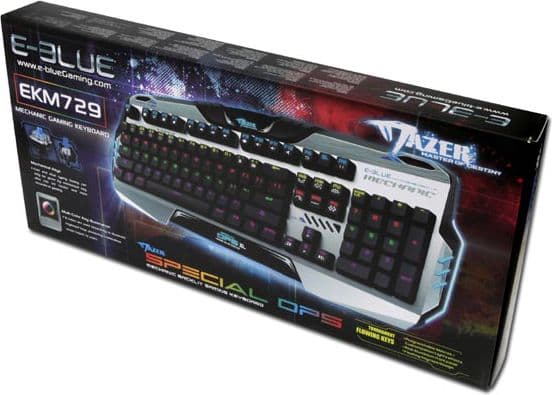 E-Blue Mazer 729-tangentbord (EKM729BGUS-IU)