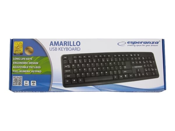 Esperanza AMARILLO - Tastatur - USB - løsvekt
