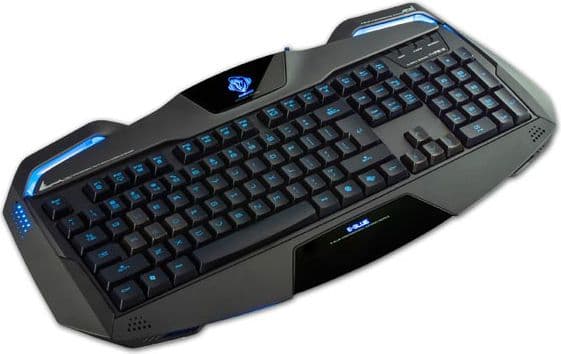 E-Blue Auroza tangentbord (EKM701BKUS-IU) Svart
