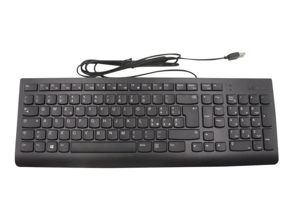 Lenovo USB Calliope, Täysikokoinen (100 %), USB, Musta