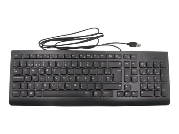 Lenovo USB Calliope, Täysikokoinen (100 %), USB, Musta