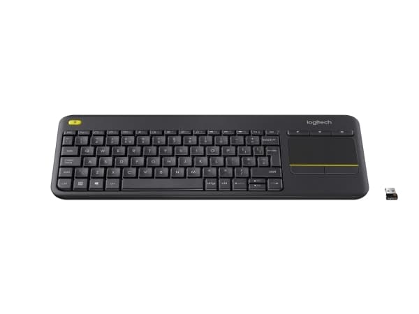 Logitech Wireless Touch Keyboard K400 Plus - Tangentbord - trådlös - 2.4 GHz