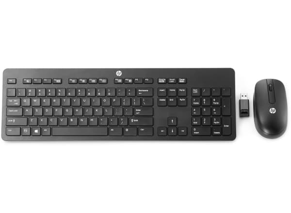 HP Wireless (Saudi Arabia) tangentbord Mus inkluderad RF Trådlös Arabiska Svart Svart