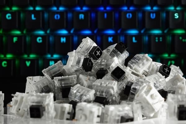 Glorious PC Gaming Race KAI-BLACK, Tastaturbrytere, Sort