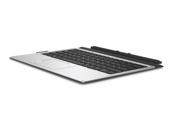 HP 922749-B31, QWERTY, US International, Berøringsplate, HP, Elite x2 1012 G2, Sort, Sølv