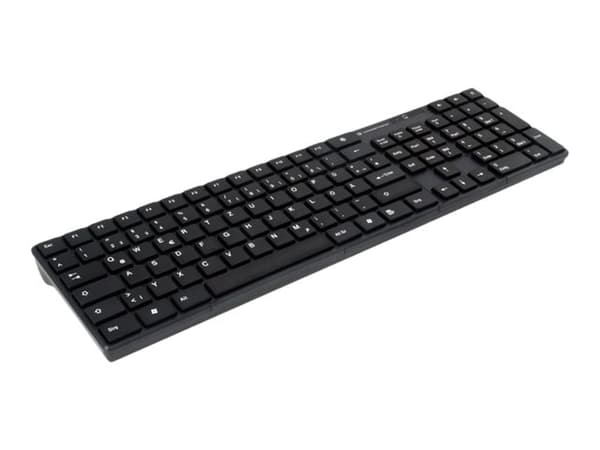 Conceptronic ORAZIO - Tastatur- og mussett - trådløs - 2.4 GHz - Portugisisk - svart