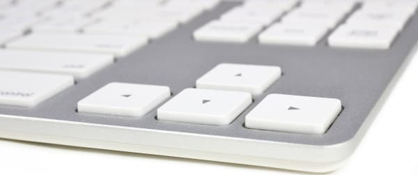 Matias FK308S Keyboard Wired Silver White US (FK308S-UK)