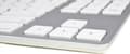 Miniatyrbild 2 av 2: Matias FK308S Keyboard Wired Silver White US (FK308S-UK)
