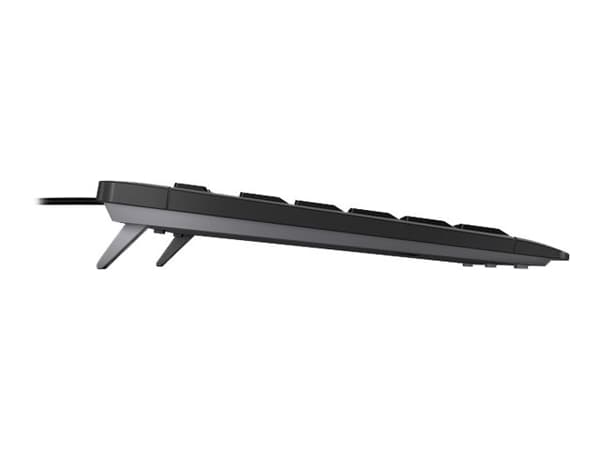 CHERRY STREAM KEYBOARD - Tangentbord - USB - fransk - tangentbrytare: CHERRY SX - svart