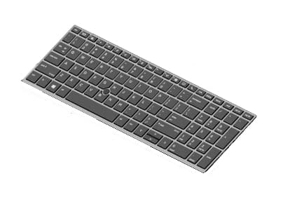 HP - Erstatningstastatur for bærbar PC - Tysk - for EliteBook 755 G5 Notebook, 850 G5 Notebook, 850 G6 Notebook