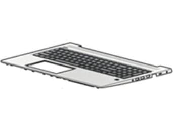 HP L45091-A41, Kotelon pohja + näppäimistö, Belgia, HP, ProBook 450 G6