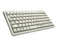 Miniatyrbild 1 av 5: CHERRY Compact-Keyboard G84-4100 - Tangentbord - PS/2, USB - brittisk - ljusgrå