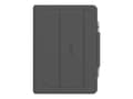 Miniatyrbilde 5 av 5: ZAGG Rugged Messenger - Tastatur og folioveske - bakgrunnsbelyst - Bluetooth - Nordisk - svart tastatur, svart boks - for Apple 10.2-inch iPad (7. ge