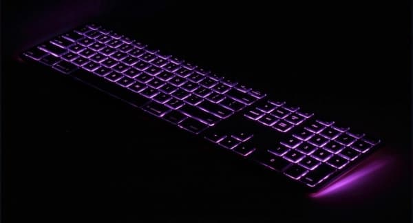 Matias FK318LS-UK Keyboard Wired White/Silver US (FK318LS-UK)