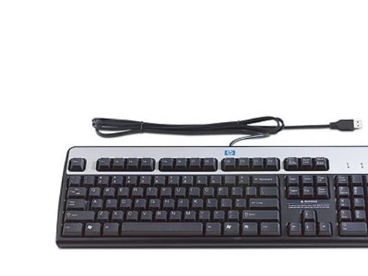 HP Standard USB Windows SK, Full størrelse (100 og), Koblet med ledninger (ikke trådløs), USB