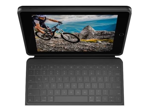 Logitech Rugged Folio Grafitt USB Type-C QWERTY Italiensk