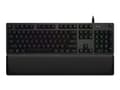 Miniatyrbild 4 av 5: Logitech Gaming G513 - Tangentbord - bakgrundsbelyst - USB - Nordisk - tangentbrytare: GX Brown Tactile - kol