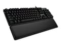 Miniatyrbild 1 av 5: Logitech Gaming G513 - Tangentbord - bakgrundsbelyst - USB - Nordisk - tangentbrytare: GX Brown Tactile - kol