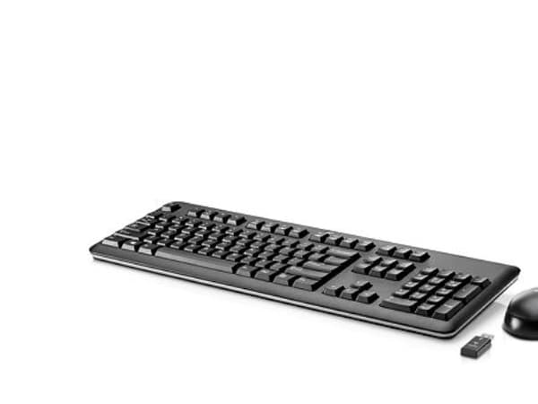 HP - Sats med tangentbord och mus - trådlös - arabiska - jacksvart - för ProDesk 400 G1, 600 G1; ProOne 400 G1, 600 G1; Workstation Z1 G2