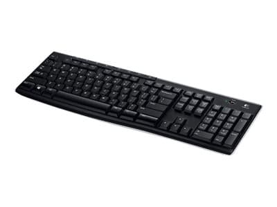 Logitech Wireless Keyboard K270 - Tastatur - trådløs - 2.4 GHz - Nordisk