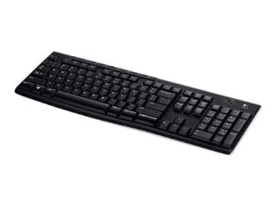 Logitech Wireless Keyboard K270 - Tastatur - trådløs - 2.4 GHz - QWERTY - Nederlandsk