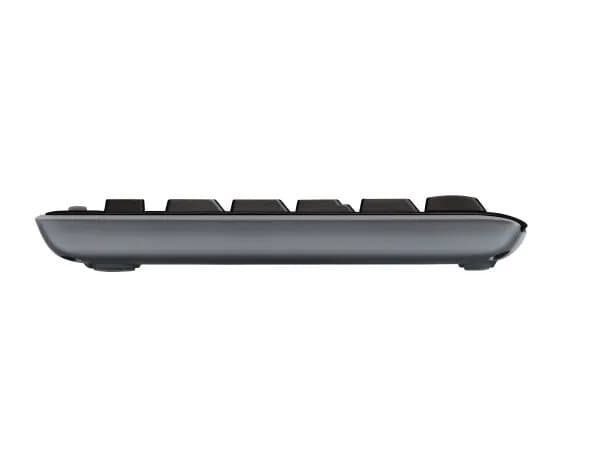 Logitech Wireless Combo MK270, Täysikokoinen (100 %), Langaton, Langaton RF, QWERTY, Musta, Sisältää hiiren