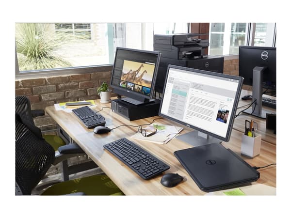 DELL KB813, Täysikokoinen (100 %), USB, QWERTY, Musta