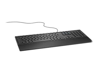 DELL KB216, Täysikokoinen (100 %), USB, QWERTY, Musta