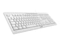 Miniatyrbild 2 av 5: CHERRY STREAM KEYBOARD - Tangentbord - USB - hela norden - tangentbrytare: CHERRY SX - vitgrå