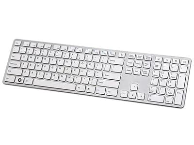 Matias FK418BTS-UK Keyboard Wireless Silver UK (FK418BTS-UK)