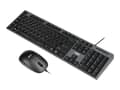 Miniatyrbild 4 av 5: iBOX Desktop Kit - Sats med tangentbord och mus - USB - QWERTY - svart