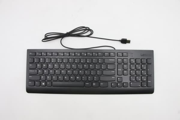 Lenovo Calliope - Tangentbord - USB - QWERTY - USA/Europa - svart - FRU