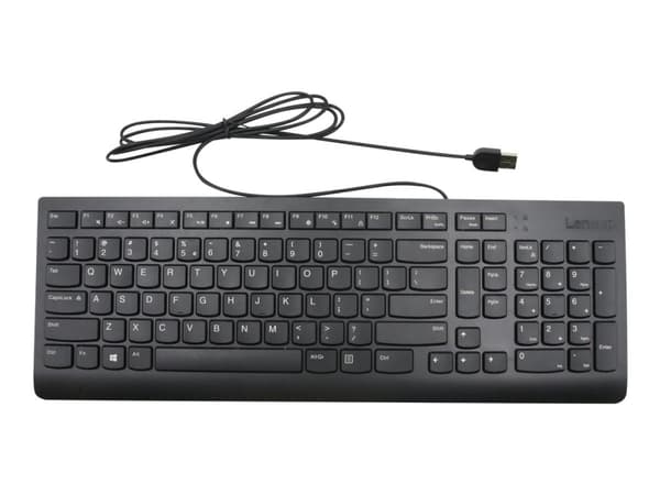 Lenovo Calliope - Tangentbord - USB - QWERTY - USA/Europa - svart - FRU