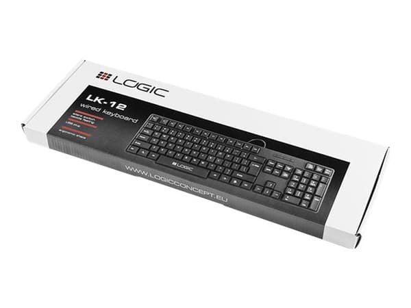Logic LK-12 - Tastatur - USB - lajittelu - OEM