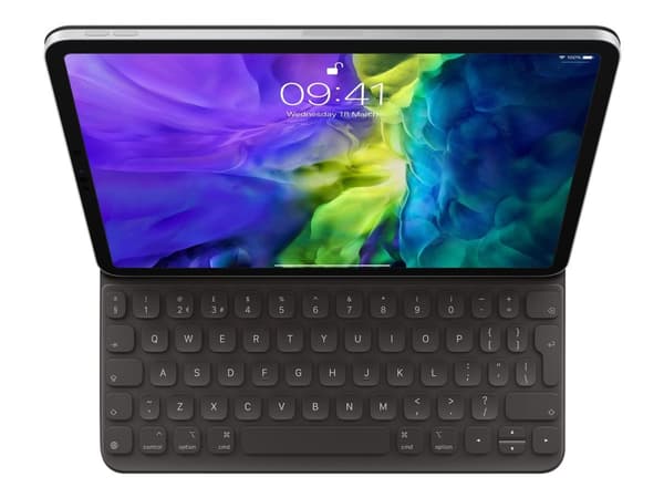 Apple Smart - Näppäimistö ja lehtikotelo - Apple Smart -liitin - QWERTY - Internationalalt engelsk - 10,9-tuumaiseen iPad Airiin (4. sukupolvi, 5. su